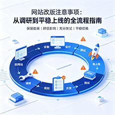 保靖建站-网站改版注意事项：从调研到平稳上线的全流程指南