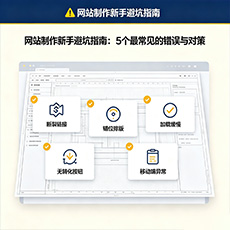 保靖建站-网站制作新手避坑指南：5个最常见的错误与对策