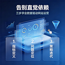 湘西建站-告别直觉依赖：三步学会数据驱动网站运营