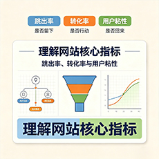 湘西建站-理解网站核心指标：跳出率、转化率与用户粘性